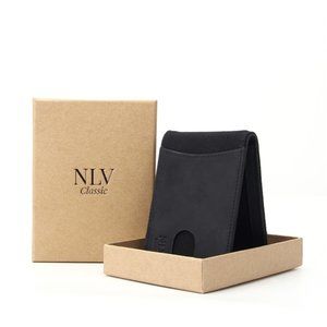 COPY - COPY - NLV Classic Men's Leather Wallet Billfold RFID